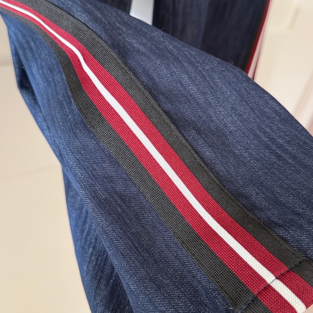 Zara Women's Side Stripe Effect Denim Jeans Sz XS - Picture 4 of 4